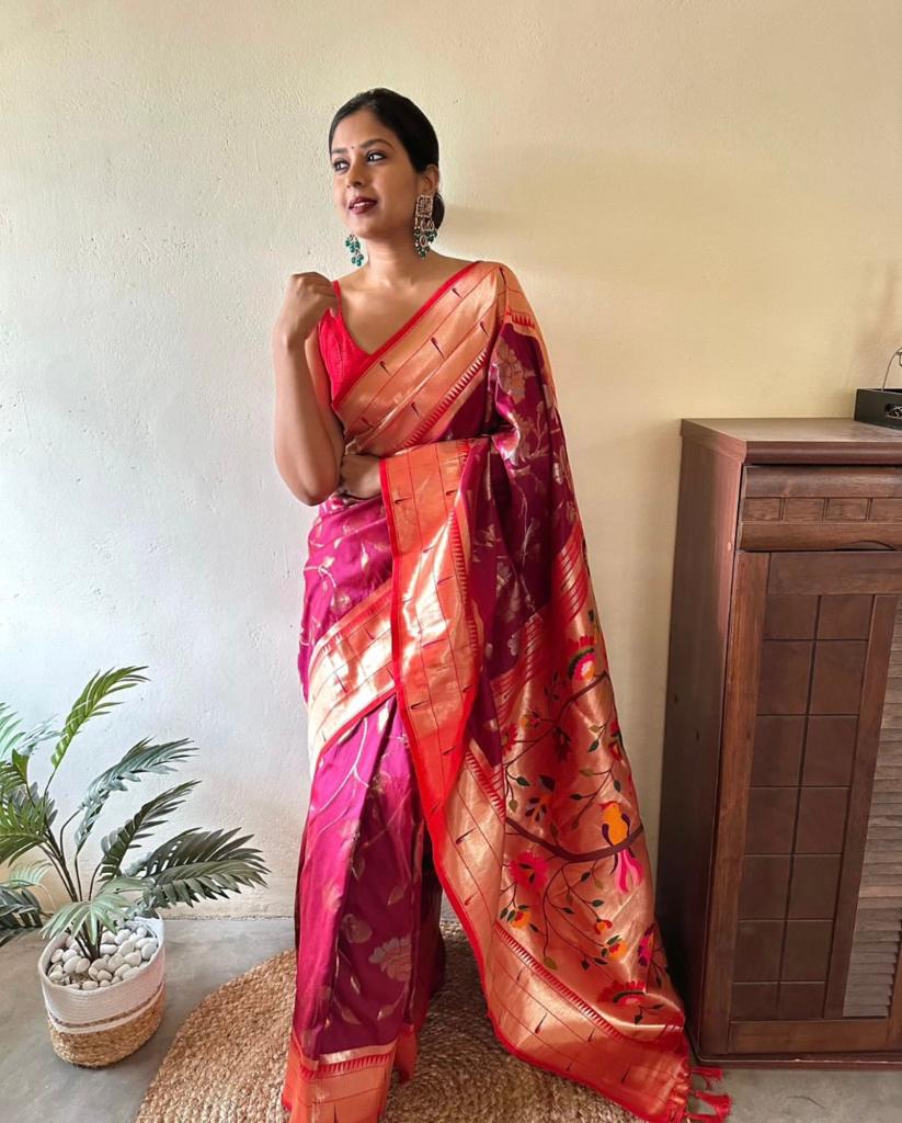 BANARASI SOFT SILK SAREE